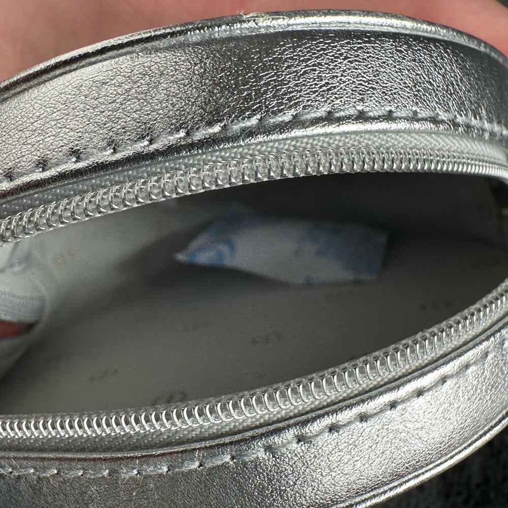 Dior Silver Round Accessory Case - Picture 2 of 4